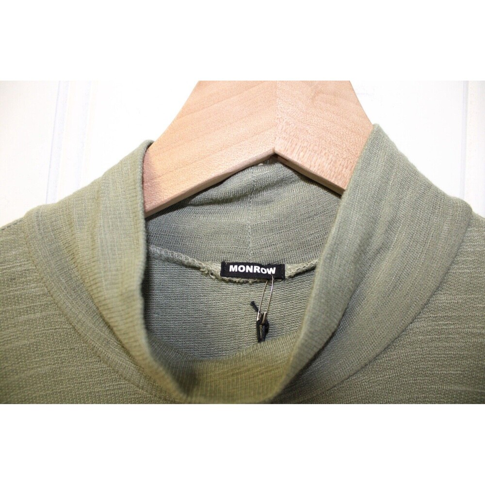 Monrow Supersoft Mock Neck Tank Dress Women's Laurel Green Size S‎ - Picture 6 of 11